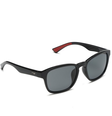 Sunnies Retro Square Sunglasses(For Men & Women, Grey)