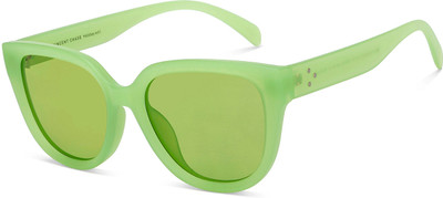 VINCENT CHASE by Lenskart Wayfarer Sunglasses(For Men & Women, Green)