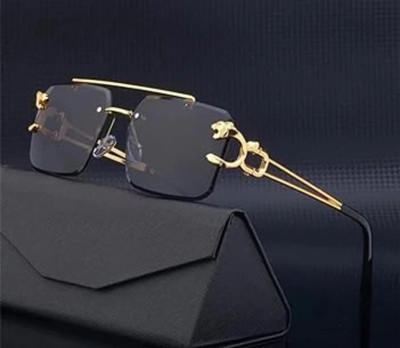 METRONAUT UV Protection Sunglass(For Men & Women, Black)