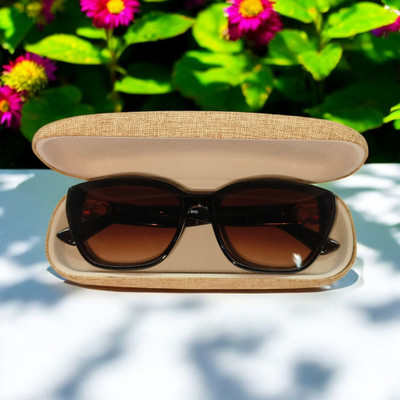 Urban Lens Rectangular Sunglasses(For Men & Women, Brown)