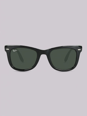 Ray-Ban Wayfarer Sunglasses(For Men, Green)