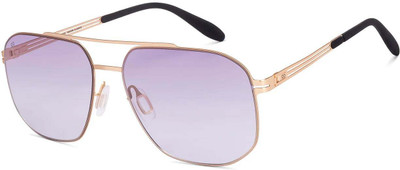 VINCENT CHASE Aviator Sunglasses(For Men & Women, Violet)