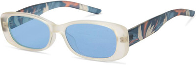VINCENT CHASE Rectangular Sunglasses(For Women, Blue)