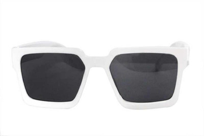 TheWhoop Rectangular Sunglasses(For Men, Grey)