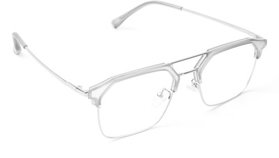 Bayberry Rectangular Sunglasses(For Men & Women, Clear)