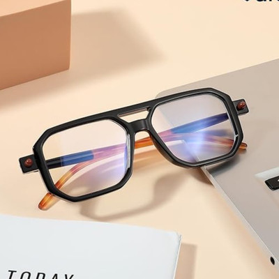 SpadeAces Rectangular Sunglasses(For Men & Women, Black)