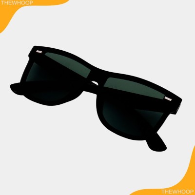 TheWhoop Wayfarer Sunglasses(For Men, Green)