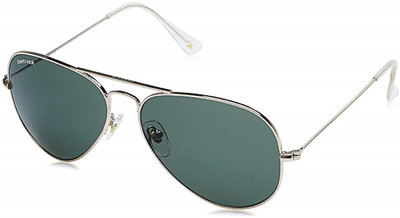 Fastrack Aviator Sunglasses(For Men & Women, Green)
