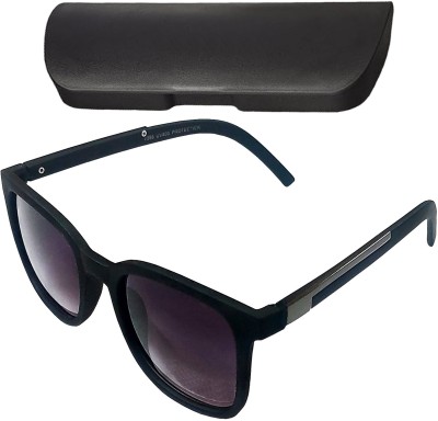 Savy Wayfarer Sunglasses(For Men & Women, Grey)