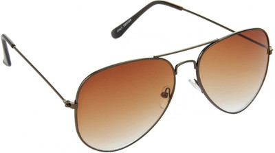 Redleaf Aviator Sunglasses(For Men, Brown)