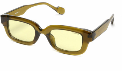 MESPEE Rectangular Sunglasses(For Men & Women, Green)