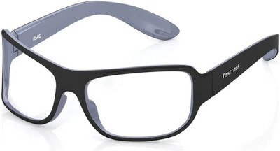 Fastrack Wrap-around Sunglasses(For Men & Women, Clear)