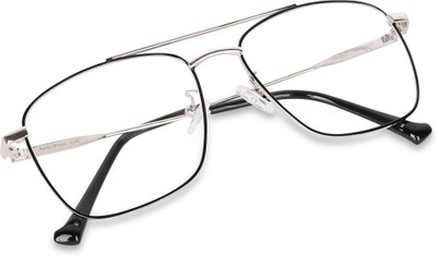 Irayz Rectangular Sunglasses(For Men & Women, Clear)