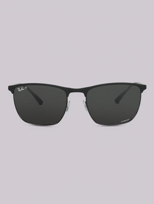 Ray-Ban Retro Square Sunglasses(For Men & Women, Grey)