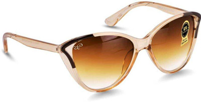 PIRASO Cat-eye Sunglasses(For Women, Brown)