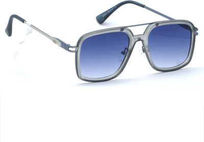 EYEFLICK Rectangular Sunglasses(For Men, Blue)