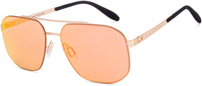 VINCENT CHASE Aviator Sunglasses(For Men & Women, Yellow)
