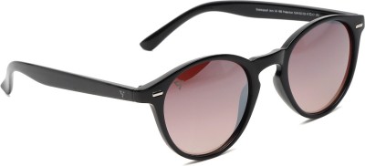 Sunnies Round Sunglasses(For Men & Women, Brown)