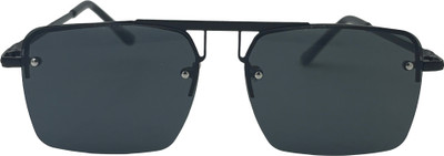 PRASU Sports, Aviator Sunglasses(For Men, Black)