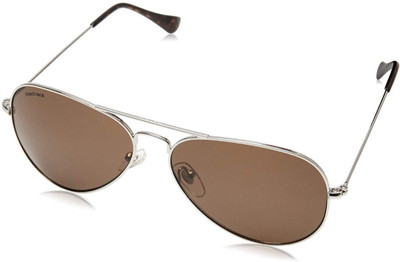 Fastrack Aviator Sunglasses(For Men & Women, Brown)