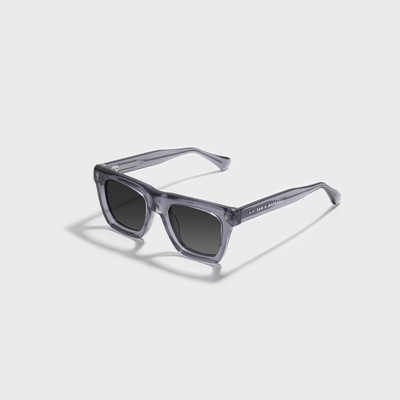 SAM AND MARSHALL Retro Square Sunglasses(For Men & Women, Black)