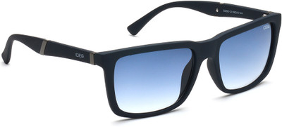 IDEE Rectangular Sunglasses(For Men, Blue)