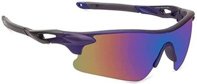 SportoLume Sports, Wrap-around Sunglasses(For Men & Women, Multicolor)