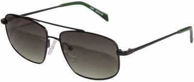 Fastrack Rectangular Sunglasses(For Men & Women, Green)