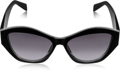 KILLER Oval Sunglasses(For Men & Women, Black)