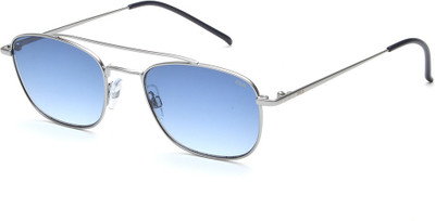 FILA Retro Square Sunglasses(For Men, Blue)