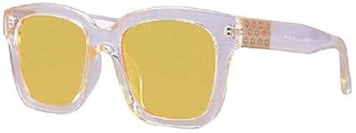 Augen Retro Square Sunglasses(For Men & Women, Yellow)