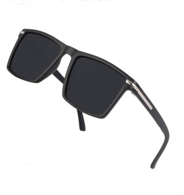 skylark Wayfarer Sunglasses(For Men, Black)