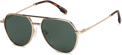 john jacobs Aviator Sunglasses(For Men & Women, Brown)