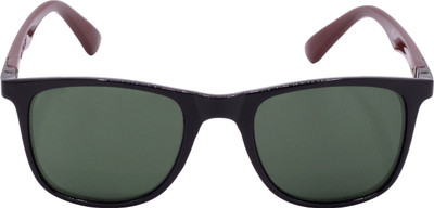 Redleaf Rectangular Sunglasses(For Men & Women, Green)