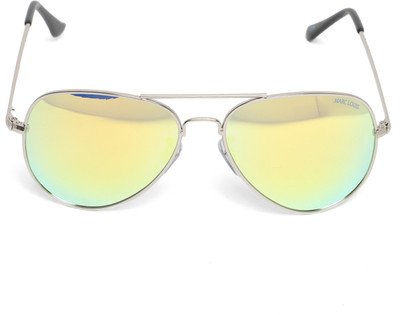 MARC LOUIS Aviator Sunglasses(For Men & Women, Green)