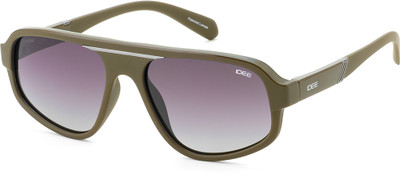 IDEE Rectangular Sunglasses(For Men, Green)