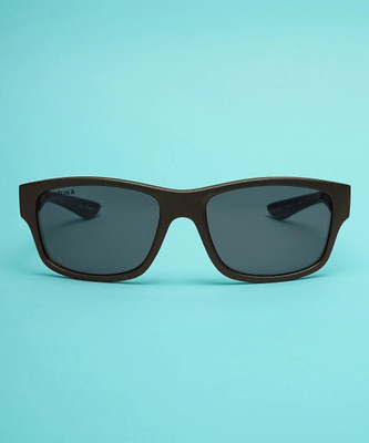 Fastrack Wayfarer Sunglasses(For Men & Women, Brown)