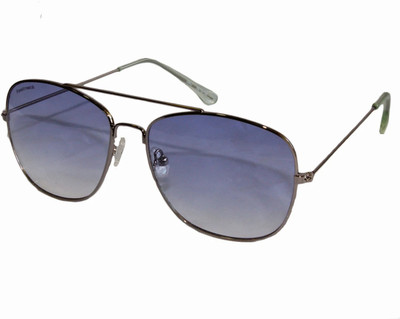 Fastrack Retro Square Sunglasses(For Men & Women, Blue)