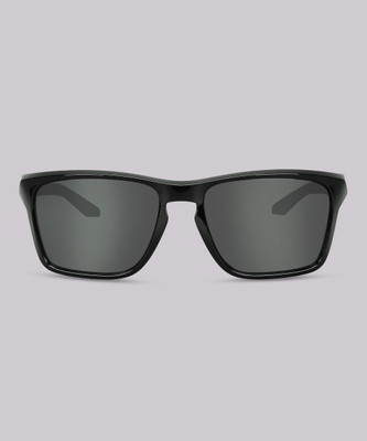 OAKLEY Rectangular Sunglass(For Men, Grey)