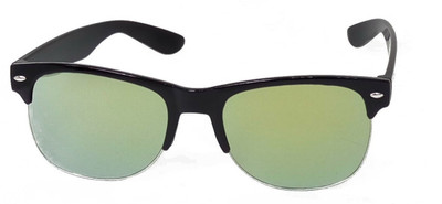 Redleaf Wayfarer Sunglasses(For Men, Golden, Blue)