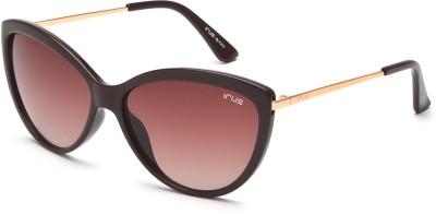 IRUS Cat-eye Sunglasses(For Women, Brown)