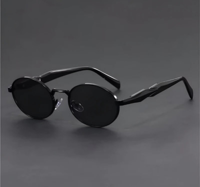 revcart Clubmaster, Oval, Round, Wayfarer Sunglasses(For Men & Women, Black)