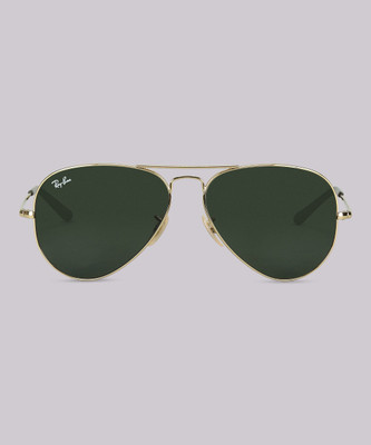 Ray-Ban Aviator Sunglasses(For Men, Green)