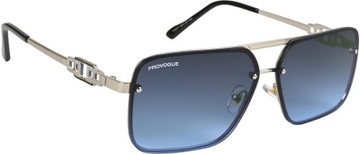 PROVOGUE Rectangular, Wayfarer Sunglasses(For Men, Blue)