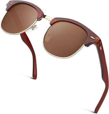 Creek Wayfarer Sunglasses(For Men, Brown)