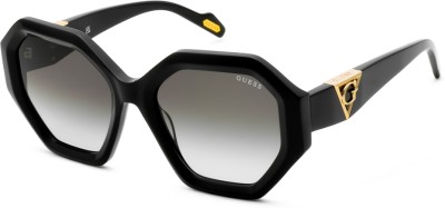 GUESS Over-sized Sunglasses(For Women, Grey)