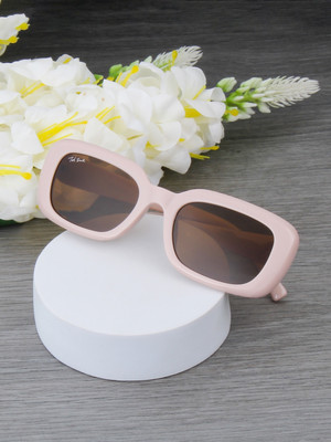 Ted Smith Retro Square Sunglasses(For Men & Women, Black)