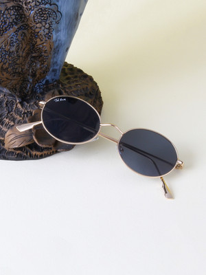 Ted Smith Oval Sunglasses(For Men & Women, Blue)