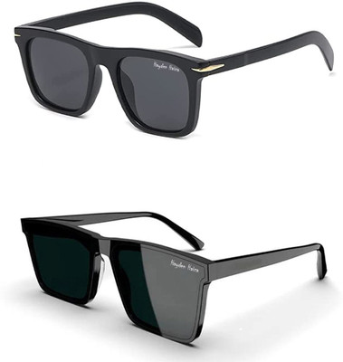 hayden haiza Sports Sunglasses(For Boys, Black)