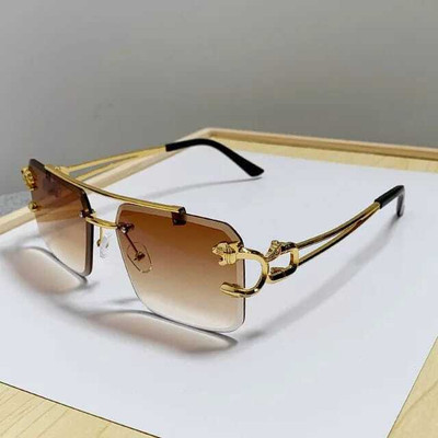 I REBEL Retro Square, Spectacle  Sunglasses(For Men & Women, Brown)
